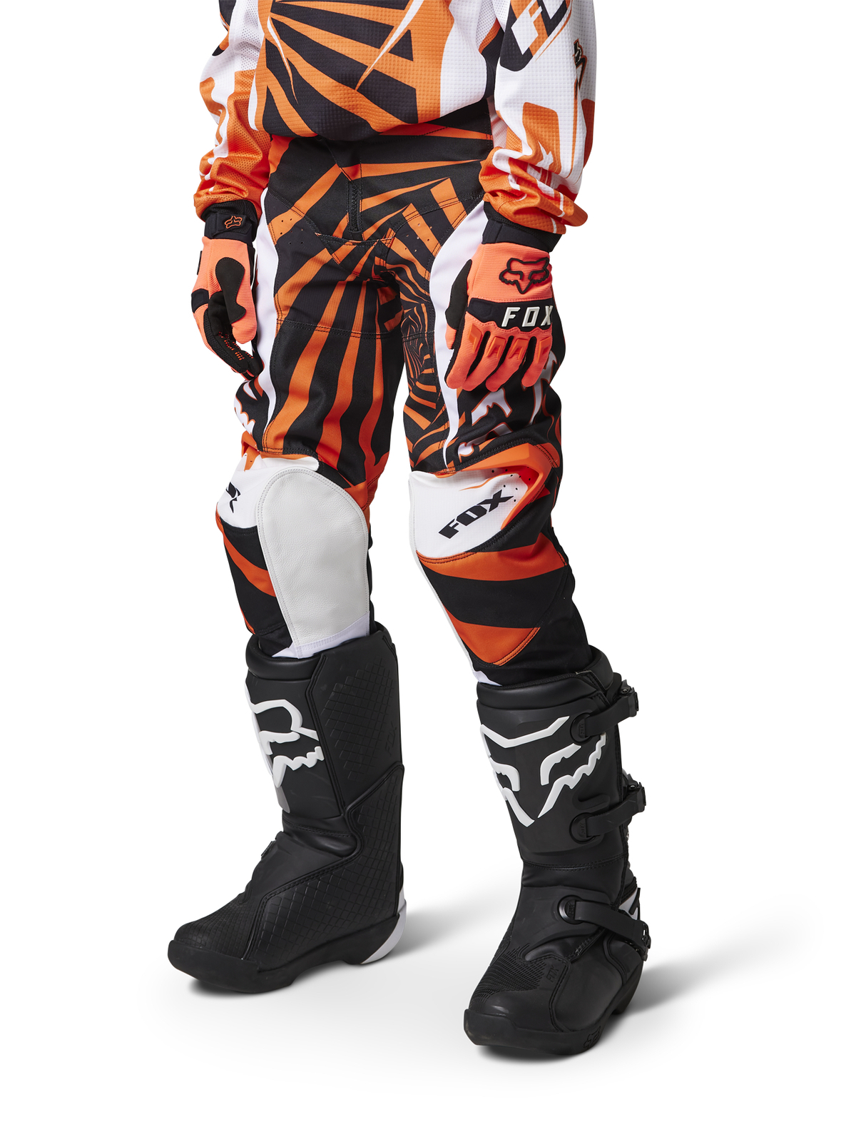 Fox 2023 180 Goat Pants - Orange White Black - 30 3 Fox 2023 180 Goat Pants - Orange White Black - 30