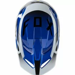 Fox 2023 V1 Leed Helmet - Blue/White/Black - 2XL 11 Fox 2023 V1 Leed Helmet - Blue/White/Black - 2XL -Outlet Helmets Store FO29657002M p 3