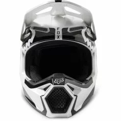 Fox 2023 V1 Leed Helmet - Black/White - L -Outlet Helmets Store FO29657018XL p 2