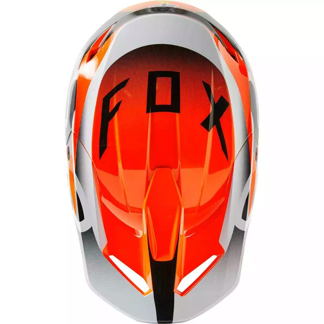Fox 2023 V1 Leed Helmet - Fluro Orange - M 6 Fox 2023 V1 Leed Helmet - Fluro Orange - M - Image 4