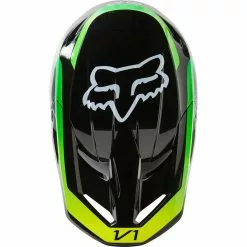 Fox 2023 V1 Dpth Helmet - Black/Green - 2XL -Outlet Helmets Store FO296650012X p 3
