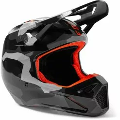 Fox 2023 V1 Bnkr Helmet - Grey Camo - 2XL