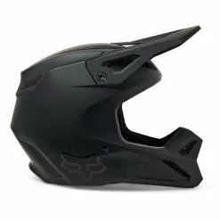 Fox 2023 V1 Solid Helmet - Matte Black - L -Outlet Helmets Store FO29669255L 2