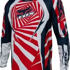 Fox 2023 180 Goat Youth Jersey - Navy/Red/White - L