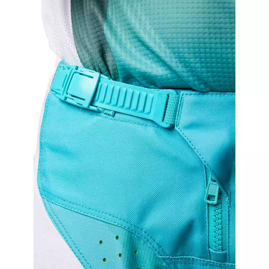Fox 2023 180 Leed Youth Pants - Teal/Black/White - 26 6 Fox 2023 180 Leed Youth Pants - Teal/Black/White - 26 - Image 4