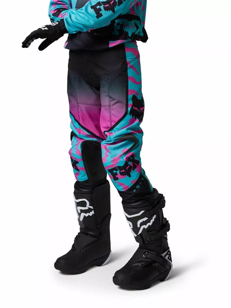 Fox 2023 Youth 180 Nuklr Teal Pants - Unisex - 22 4 Fox 2023 Youth 180 Nuklr Teal Pants - Unisex - 22 - Image 2