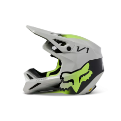 Fox 2023 V1 Toxsyk Youth Helmet - Steel Grey - L -Outlet Helmets Store FO29731172S p 2