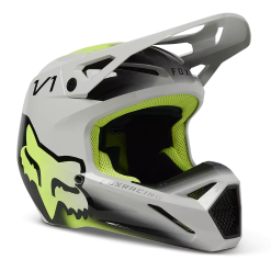 Fox 2023 V1 Toxsyk Youth Helmet - Steel Grey - L