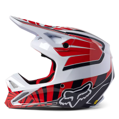 Fox 2023 V1 Goat Youth Helmet - Red - L 10 Fox 2023 V1 Goat Youth Helmet - Red - L -Outlet Helmets Store FO29733003S p 2