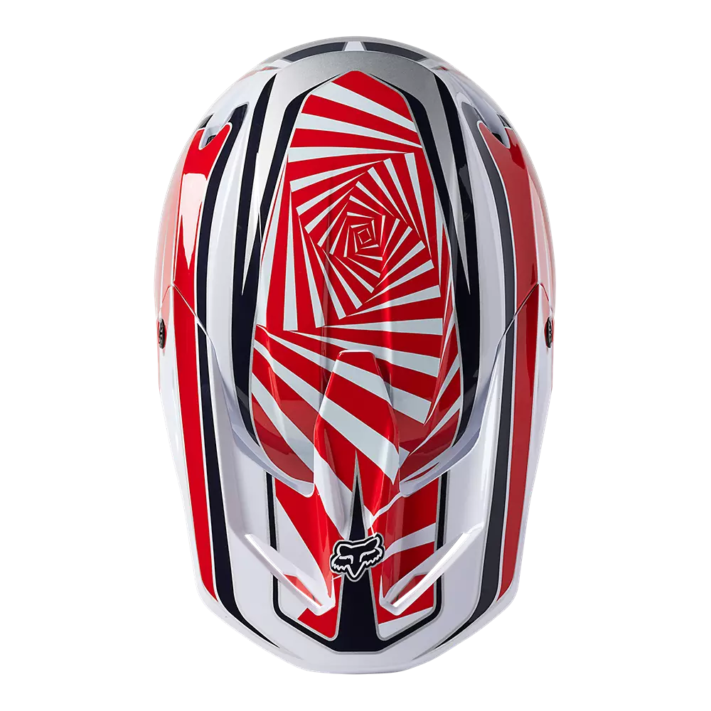 Fox 2023 V1 Goat Youth Helmet - Red - L 6 Fox 2023 V1 Goat Youth Helmet - Red - L - Image 4