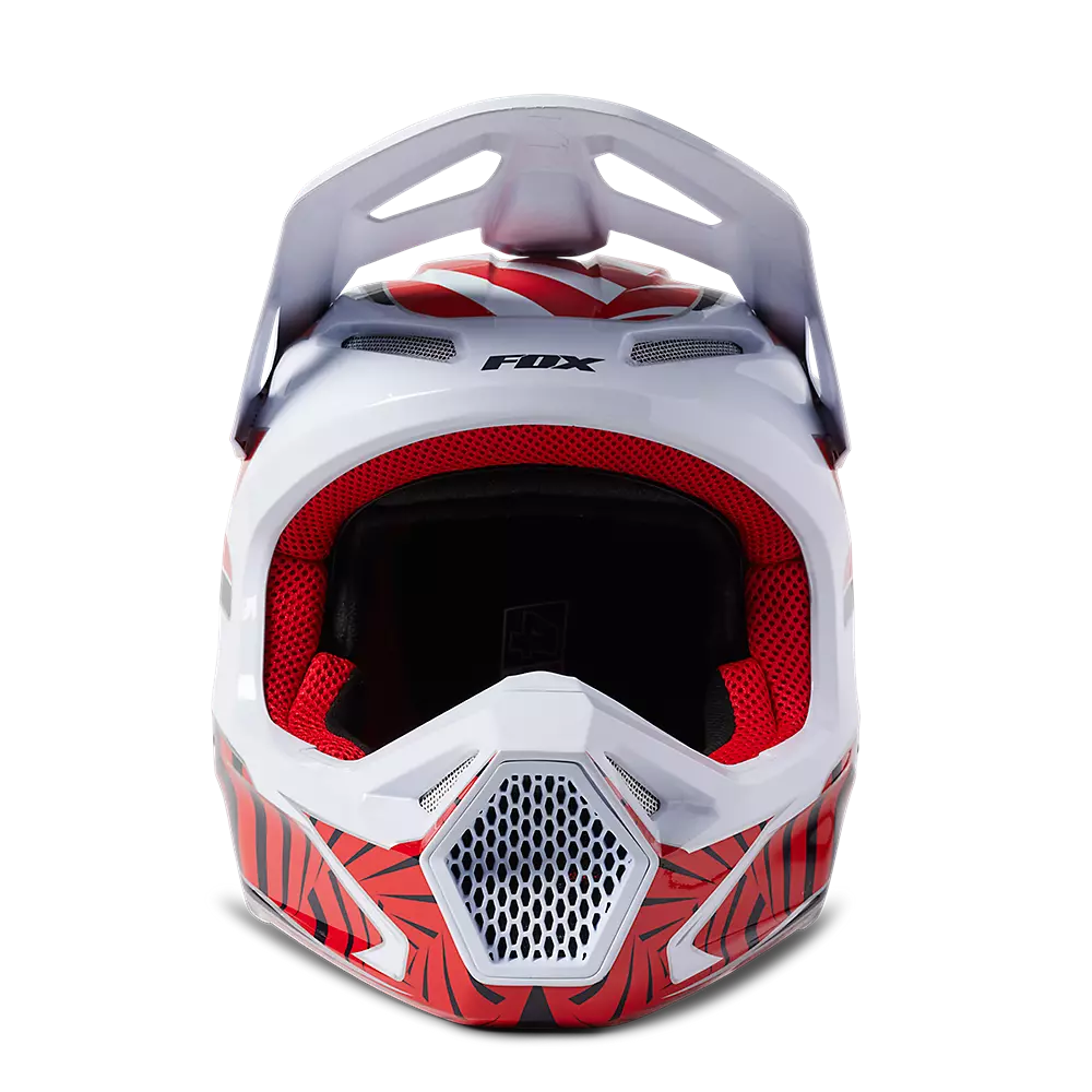Fox 2023 V1 Goat Youth Helmet - Red - L 7 Fox 2023 V1 Goat Youth Helmet - Red - L - Image 5