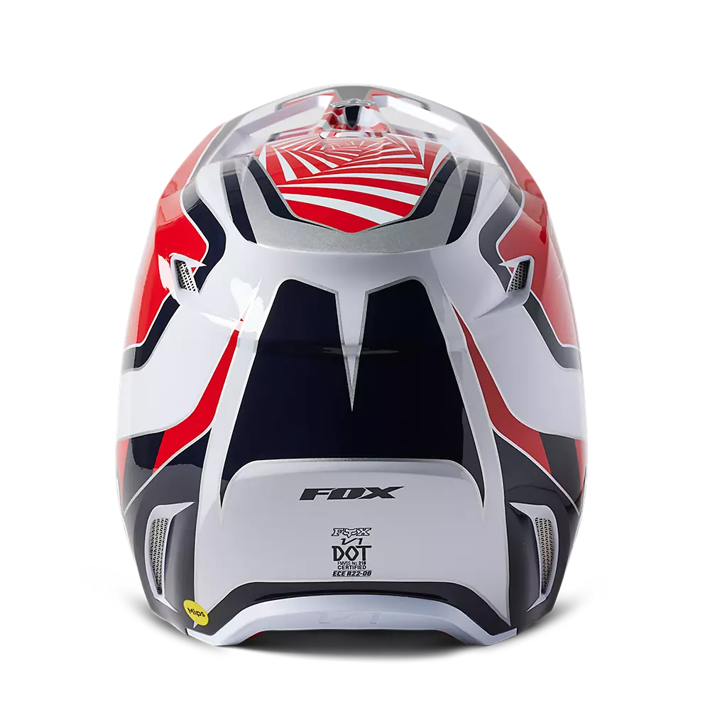 Fox 2023 V1 Goat Youth Helmet - Red - L 8 Fox 2023 V1 Goat Youth Helmet - Red - L - Image 6