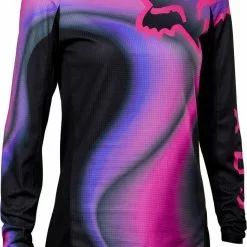Fox 2023 Womens 180 Toxsyk Jersey - Black/Pink - L