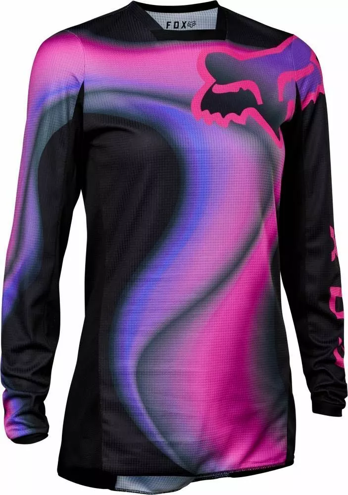 Fox 2023 Womens 180 Toxsyk Jersey - Black/Pink - L 3 Fox 2023 Womens 180 Toxsyk Jersey - Black/Pink - L