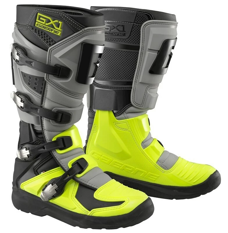 Gaerne GX-1 Evo Boots - Yellow/Black - 9 3 Gaerne GX-1 Evo Boots - Yellow/Black - 9