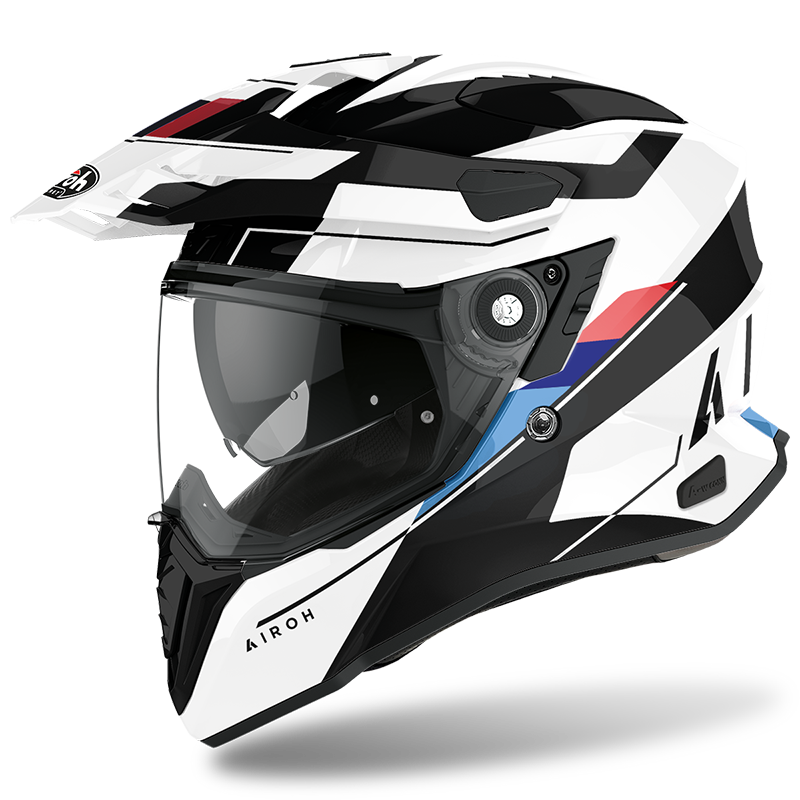 Airoh Commander Skill Helmet - White/Black - M 3 Airoh Commander Skill Helmet - White/Black - M