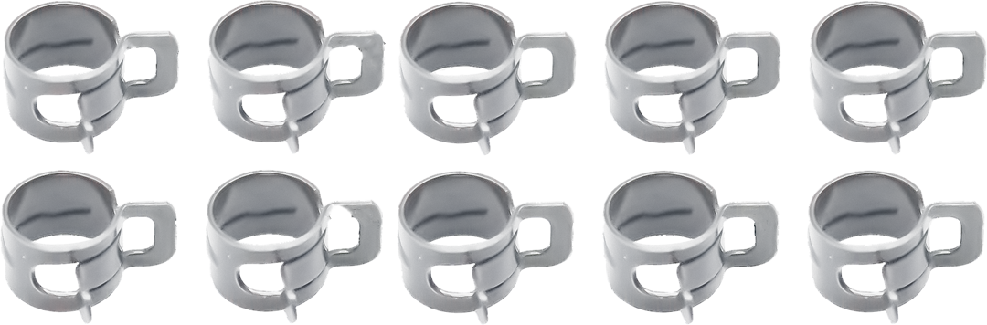 MCS 10mm Diameter Hose Clamp 3 MCS 10mm Diameter Hose Clamp