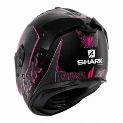 Shark Spartan GT Ryser Matte Black Anthracite Violet Helmet -Outlet Helmets Store HE7061EKAVS p 2