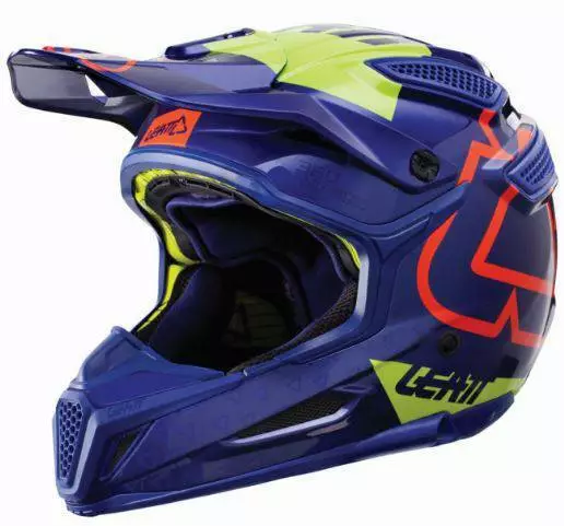 Leatt GPX 5.5 V15 Blue Lime Helmet 3 Leatt GPX 5.5 V15 Blue Lime Helmet