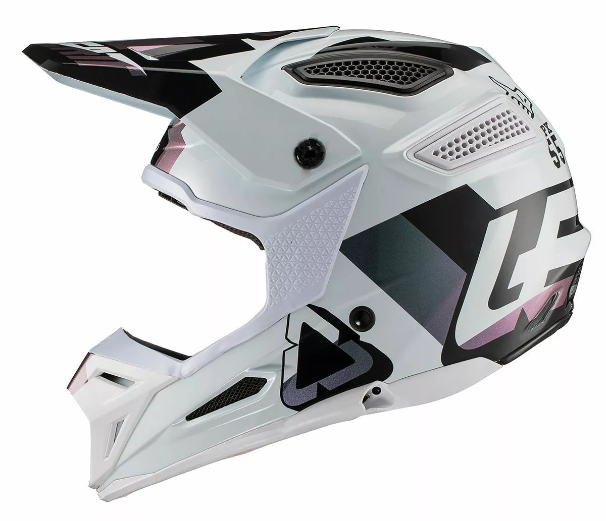 Leatt GPX 5.5 Helmet - White/Black - Medium - Adult 4 Leatt GPX 5.5 Helmet - White/Black - Medium - Adult - Image 2