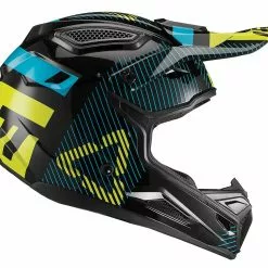 Leatt GPX 4.5 Helmet - Black/Lime - Black - Medium - Adult -Outlet Helmets Store L1019101152 p 2