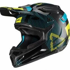 Leatt GPX 4.5 Helmet - Black/Lime - Black - Medium - Adult