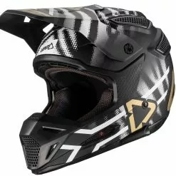 Leatt GPX 5.5 V20.2 Zebra Helmet - White - Medium - Adult