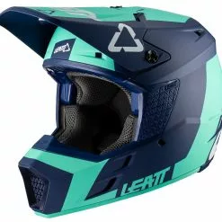 Leatt GPX 3.5 V20.1 Aqua Helmet - Unisex - Large - Adult - Aqua/Blue
