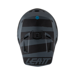 Leatt 2022 Moto 3.5 V22 Ghost Helmet - Grey/Black - S -Outlet Helmets Store L1022010171 3