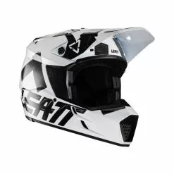 LEATT 22 HELM 3.5 WHT/BLK S -Outlet Helmets Store L1022010191 4