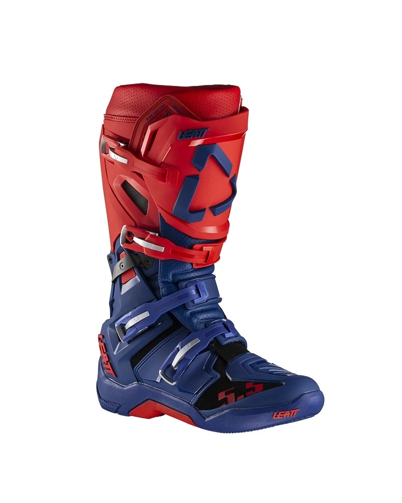Leatt 5.5 Flexlock Boots - Royal/Red - 9 4 Leatt 5.5 Flexlock Boots - Royal/Red - 9 - Image 2