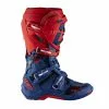 Leatt 5.5 Flexlock Boots - Royal/Red - 9 -Outlet Helmets Store L3020002103 p