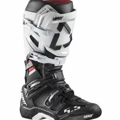 Leatt 5.5 Flexlock White And Black Boots -Outlet Helmets Store L3020002121 1