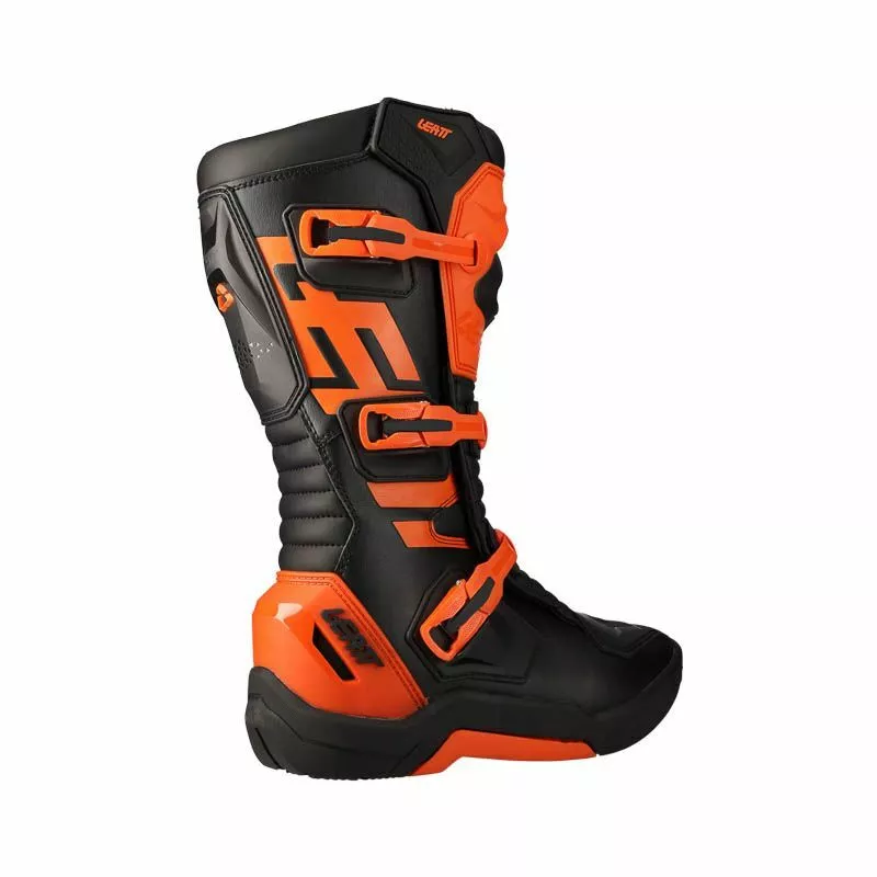 Leatt 2022 3.5 Black Orange Boots - Unisex - 9 - Adult - Black/Orange 4 Leatt 2022 3.5 Black Orange Boots - Unisex - 9 - Adult - Black/Orange - Image 2