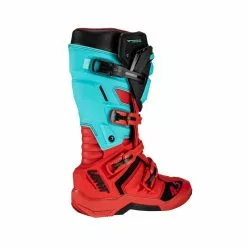Leatt 2023 4.5 Boots - Red Fuel Black - 9 -Outlet Helmets Store L3023050452 3