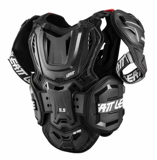 Leatt 5.5 Pro Black HD Chest Protector - Unisex - One Size - Adult - Black 6 Leatt 5.5 Pro Black HD Chest Protector - Unisex - One Size - Adult - Black - Image 4
