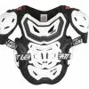 Leatt Junior HD 5.5 Black White Chest Protector -Outlet Helmets Store L5014210131