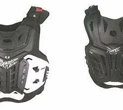 Leatt 2022 4.5 Black Chest Protector - Unisex - Large/X-Large - Adult - Black