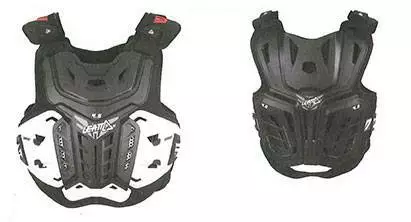 Leatt 2022 4.5 Black Chest Protector - Unisex - Large/X-Large - Adult - Black 3 Leatt 2022 4.5 Black Chest Protector - Unisex - Large/X-Large - Adult - Black