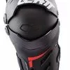 Leatt Dual Axis Black Red Knee Guard - Unisex - Small/Medium - Adult - Black/Red -Outlet Helmets Store L5017010180