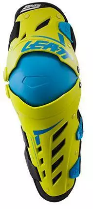 Leatt Dual Axis Lime Blue Knee Guard - Unisex - 2X-Large - Adult - Lime/Blue 3 Leatt Dual Axis Lime Blue Knee Guard - Unisex - 2X-Large - Adult - Lime/Blue