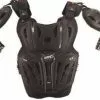 Leatt 4.5 Chest Protector - Black/White - Adult -Outlet Helmets Store L5017120100