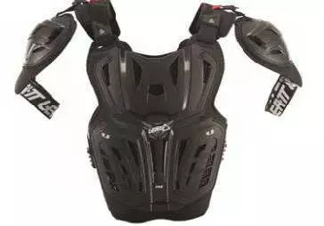 Leatt 4.5 Chest Protector - Black/White - Adult 3 Leatt 4.5 Chest Protector - Black/White - Adult