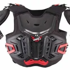 Leatt 4.5 Junior Pro Chest Protector - Unisex - Small - Youth - Black/Red