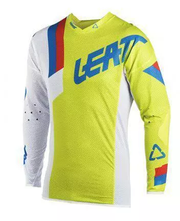 Leatt GPX 5.5 Ultraweld Jersey - Lime/White - M 3 Leatt GPX 5.5 Ultraweld Jersey - Lime/White - M