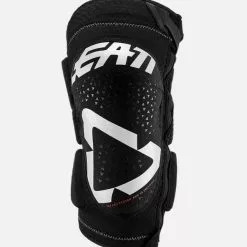 Leatt 3DF 5.0 Zip White Black Knee Guard - Unisex - Small/Medium - Adult - White/Black