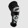 Leatt Junior EXT White Black Knee Guard - White/Black One Size -Outlet Helmets Store L5019400820