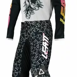 Leatt Youth 3.5 Bones Pants - White - 24 - Youth