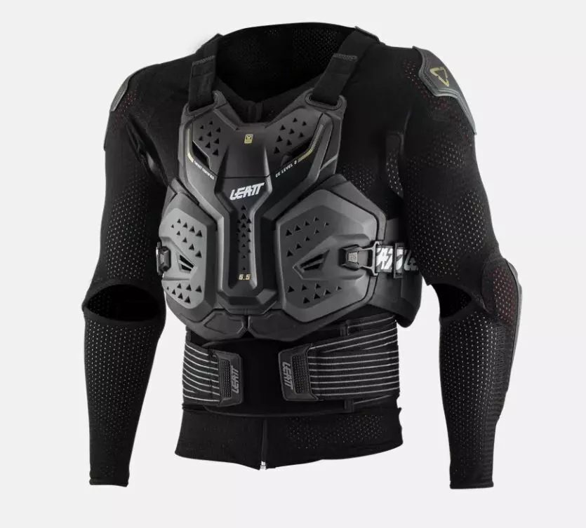 LEATT BODY PROT 6.5 GRY SM 3 LEATT BODY PROT 6.5 GRY SM