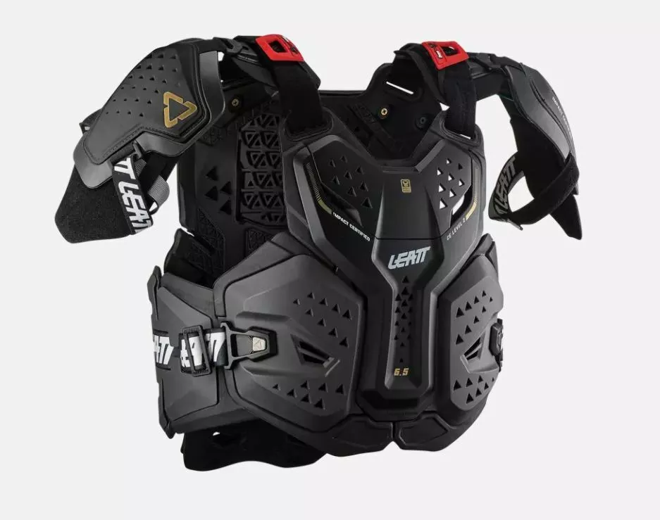 Leatt 2022 6.5 Pro Grey Chest Protector 3 Leatt 2022 6.5 Pro Grey Chest Protector